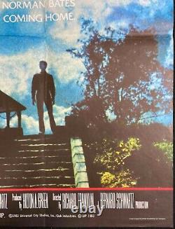 Psycho II ORIGINAL Quad Movie Poster Anthony Perkins Meg Tilly 1983