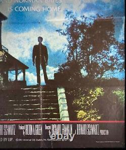 Psycho II Original Quad Movie Poster Anthony Perkins Richard Franklin 1983