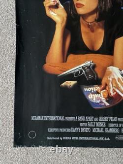 Pulp Fiction Genuine Film Poster UK Cinema Quad Quentin Tarantino Uma Thurman Pulp Fiction Genuine Film Poster UK Cinema Quad Quentin Tarantino Uma Thurman