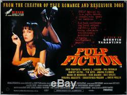 Pulp Fiction Original Movie Poster British Quad 1994 Hollywood Posters