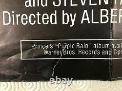 Purple Rain Original 1984 Movie Quad Poster Prince Albert Magnoli