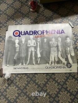 QUADROPHENIA original Quad Poster