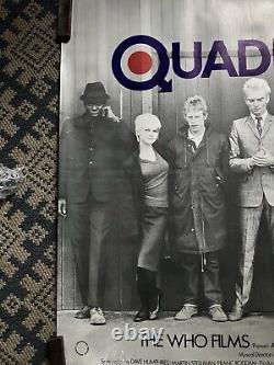 QUADROPHENIA original Quad Poster