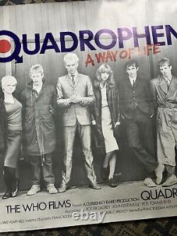 QUADROPHENIA original Quad Poster