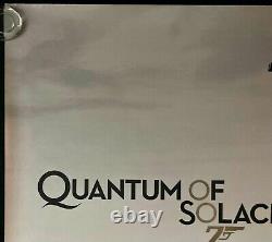 Quantum of Solace Original Quad Movie Cinema Poster Daniel Craig James Bond 2008