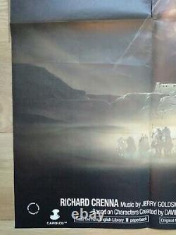 RAMBO III (1988) rare original UK cinema quad movie poster SYLVESTER STALLONE