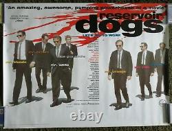RESERVOIR DOGS (1992) Original UK Quad Movie Poster Quentin Tarantino Tim Roth