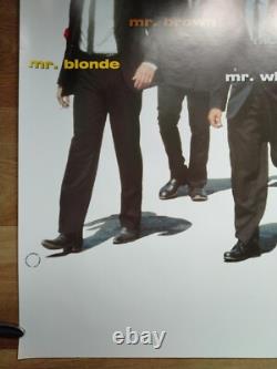 RESERVOIR DOGS (1992) excellent cond original DOUBLE-SIDED UK cinema QUAD POSTER