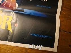 RE-ANIMATOR 1985 original UK QUAD POSTER Stuart Gordon Cult Comedy Horror Gore
