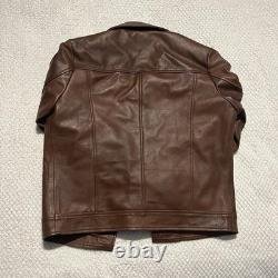 RICK DALTON Once Upon A Time In Hollywood Brown REAL Leather Jacket Replica