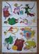 Robin Hood (1973) Original Pair'cut-out Characters' Uk Quad Posters Disney