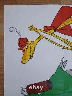 ROBIN HOOD (1973) original pair'cut-out characters' UK quad posters Disney