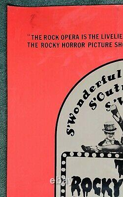 ROCKY HORROR PICTURE SHOW / PHANTOM OF THE PARADISE v. Rare original quad poster