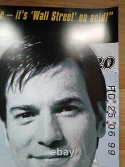 ROGUE TRADER (1999) rare original withdrawn UK d/s quad poster Ewan McGregor