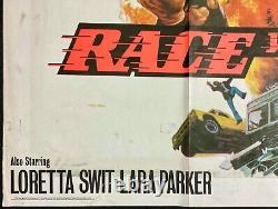 Race with the Devil Original Quad Movie Cinema Poster Peter Fonda 1975