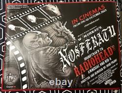 Radiohead X Nosferatu Silents Synced UK Cinema Quad Poster