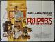 Raiders Of The Lost Ark 1981 29x40 British Quad Movie Poster Harrison Ford