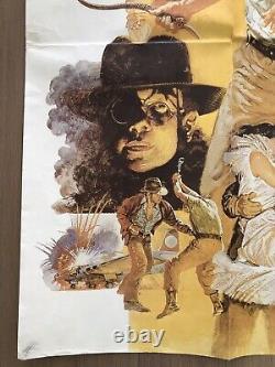 Raiders Of The Lost Ark 1981, Original UK Quad Movie Poster