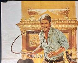Raiders of the Lost Ark Original Quad Movie Cinema Poster Harrison Ford 1981