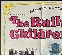 Railway Children ORIGINAL Quad Movie Poster Bernard Cribbins Jenny Agutter 1970