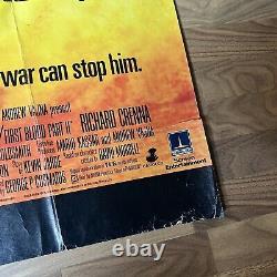 Rambo First Blood Part II 2 Stallone Original UK Quad Movie Film Poster 1985
