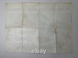 Rare 1963 ORIGINAL SWORD IN THE STONE Vintage Movie Poster UK Quad FIRST RELEASE