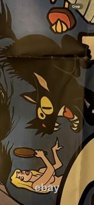 Rare 1973 King Dick UK Quad Poster Adult Animation Comedy Vintage Original