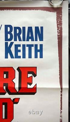 Rare Breed Original UK Double Quad Movie Film Cinema Poster James Stewart 1966