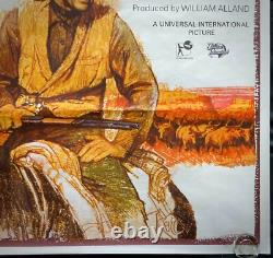 Rare Breed Original UK Double Quad Movie Film Cinema Poster James Stewart 1966