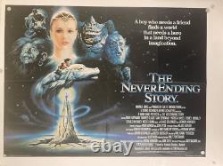 Rare Casaro Artwork The Never Ending Story Quad Poster