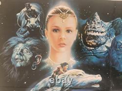 Rare Casaro Artwork The Never Ending Story Quad Poster