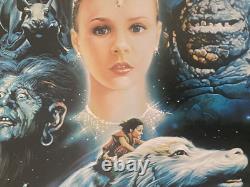 Rare Casaro Artwork The Never Ending Story Quad Poster