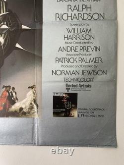 Rare ROLLERBALL Vintage Original 1975 First Release Movie Poster UK Quad 30x40 Rare ROLLERBALL Vintage Original 1975 First Release Movie Poster UK Quad 30x40