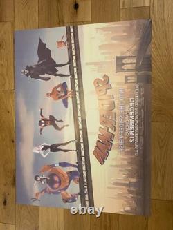 Rare Spider-Man Into The Spider Verse UK Movie Quad Poster 30x40 Inches