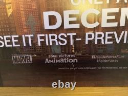 Rare Spider-Man Into The Spider Verse UK Movie Quad Poster 30x40 Inches