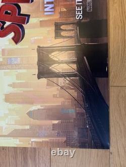 Rare Spider-Man Into The Spider Verse UK Movie Quad Poster 30x40 Inches