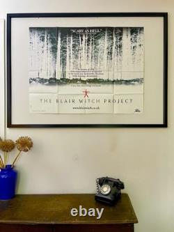 Rare TEASER for BLAIR WITCH PROJECT Vintage Original 1999 Movie Poster UK Quad