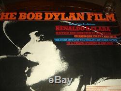 Rare Vintage THE BOB DYLAN FILM RENALDO & CLARA 1978 UK Quad POSTER