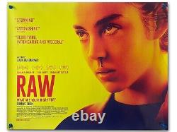 Raw Original UK quad poster D/S 30x40 inch rolled Julia Ducournau