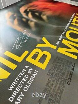 Ray Winstone Signed Nil By Mouth 30x40 Quad Poster SWAU Authenticated