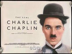 Real Charlie Chaplin Original Quad Movie Poster Documentary 2022