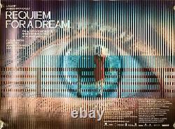 Requiem For A Dream Original DS Movie Quad Poster 2000 Darren Aronofsky