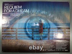 Requiem For A Dream -jared Leto/jennifer Connelly- Original Uk Quad Movie Poster