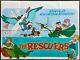 Rescuers Original Quad Movie Cinema Poster Disney First Release 1977