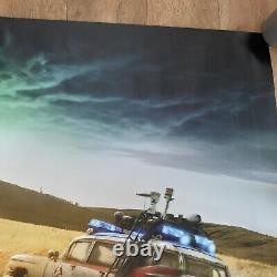 Retracted 2020 GHOSTBUSTERS AFTERLIFE Movie Cinema Quad Poster 30x40 Rare