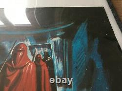 Return Of The Jedi Original Uk Quad Movie Poster 1983 Rolled London Underground