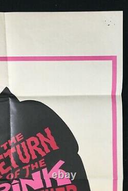 Return of the Pink Panther Original Quad Movie Poster Peter Sellers 1975