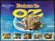 Return To Oz Original Quad Movie Poster Fairuza Balk Walt Disney 1985