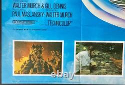 Return to Oz ORIGINAL Quad Movie Poster Fairuza Balk Walt Disney 1985