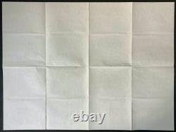 Return to Oz ORIGINAL Quad Movie Poster Fairuza Balk Walt Disney 1985